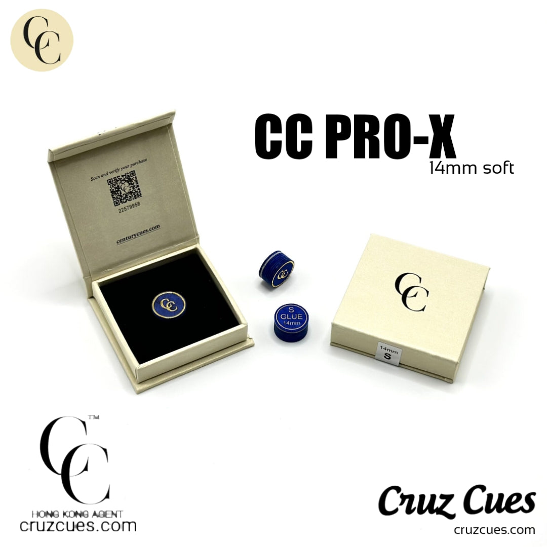 CENTURY PRO-X (CC LAMINATED CUE TIPS)