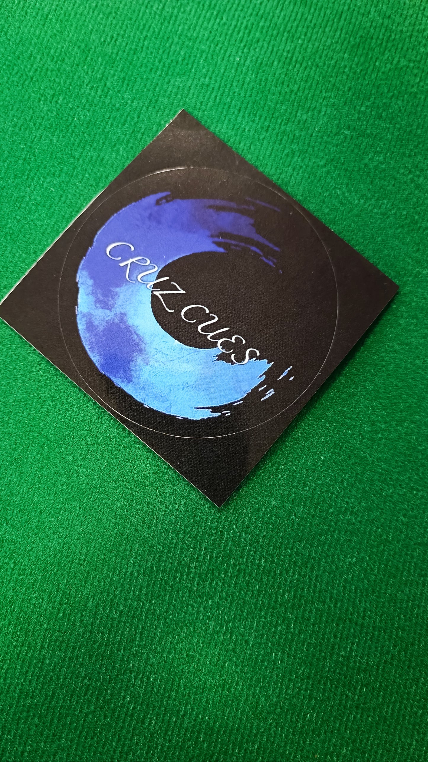 CRUZ CUES PRO VINYL STICKER