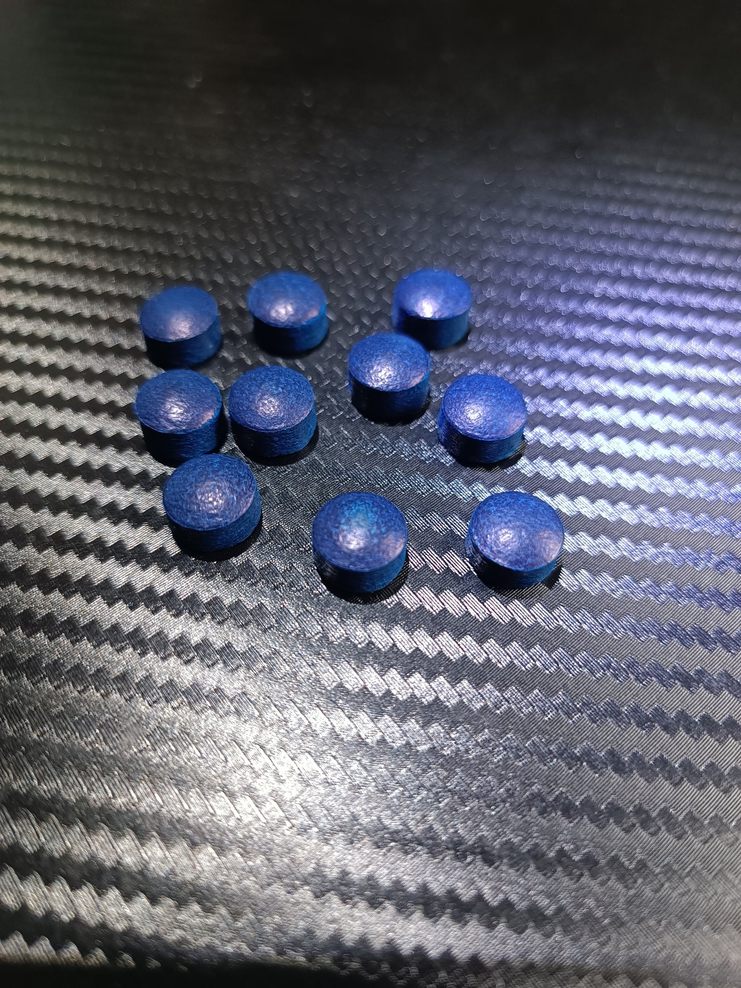 Blue diamond 藍鑽皮頭(11mm, 10粒/密封獨立自封袋包裝)
